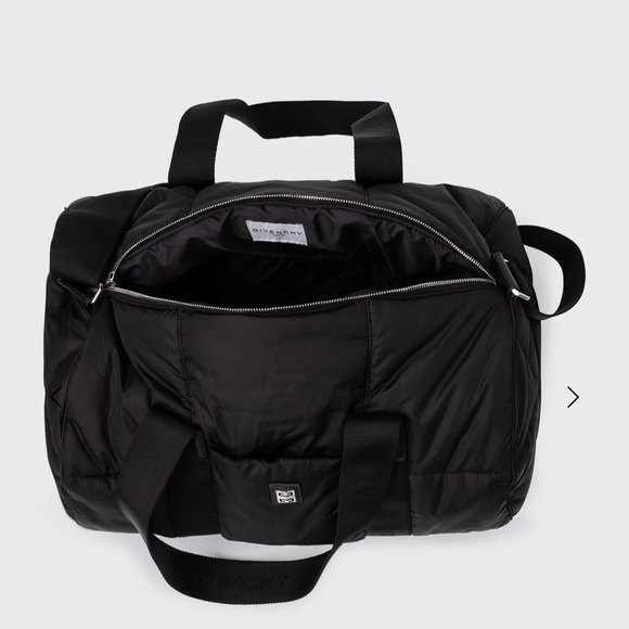 GIVENCHY Kid’s Padded Nylon Bowling Diaper Bag w/...